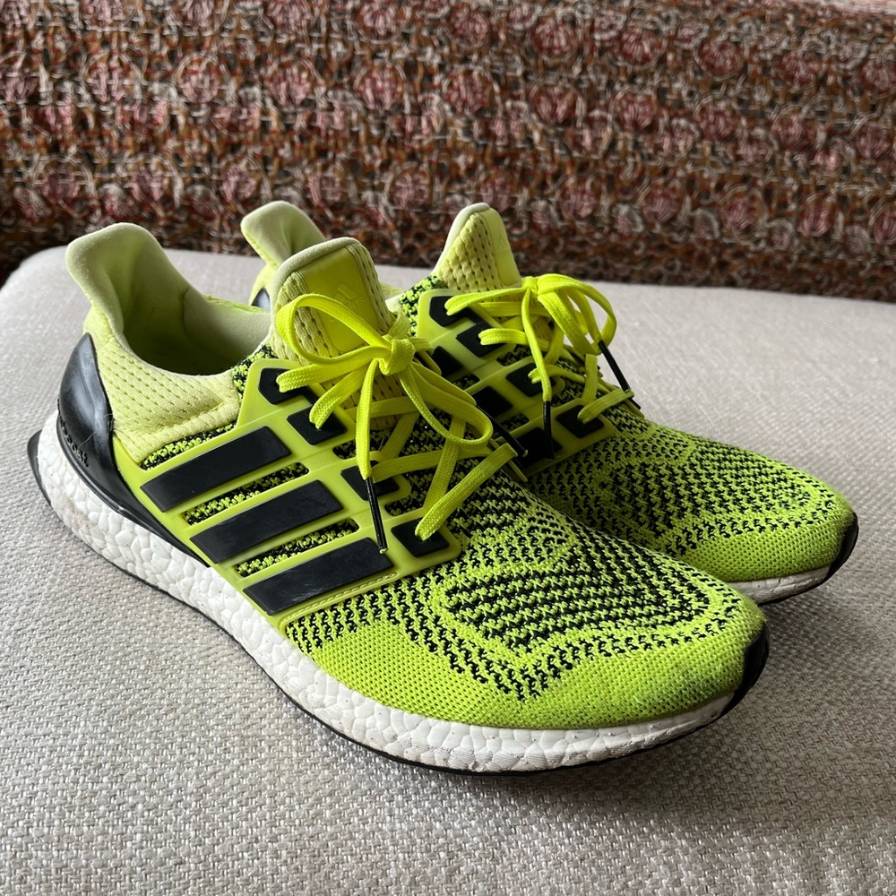 Adidas Ultraboost 1.0 Solar Yellow Size 10.5